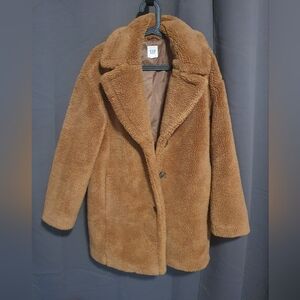 GAP Tan Teddy Coat